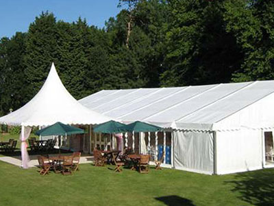 Tent for a Confirmation party in Clifden, Galway. Supplied by Davids Marquee Hire.
