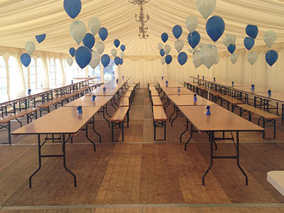 Tent hire for a  birthday party in Walkinstown, Dublin