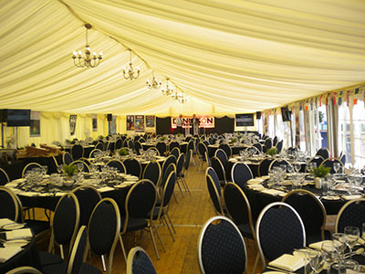 Tents supplied for a Corporate function in Sutton, Dublin